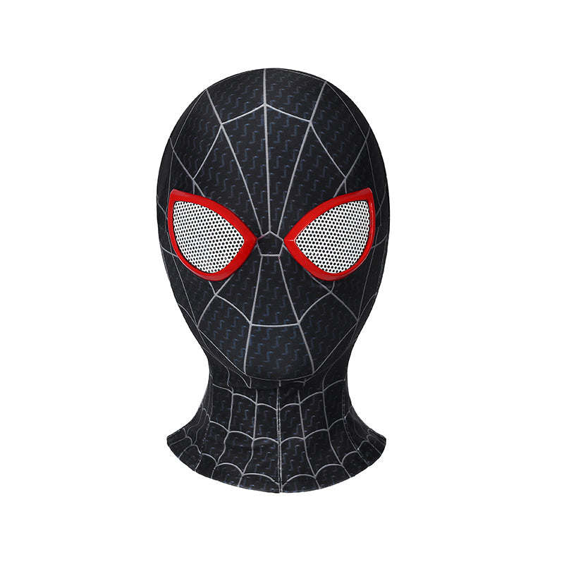 Spider-Verse Miles Morales Kids Jumpsuit Cosplay Costume — scale reference