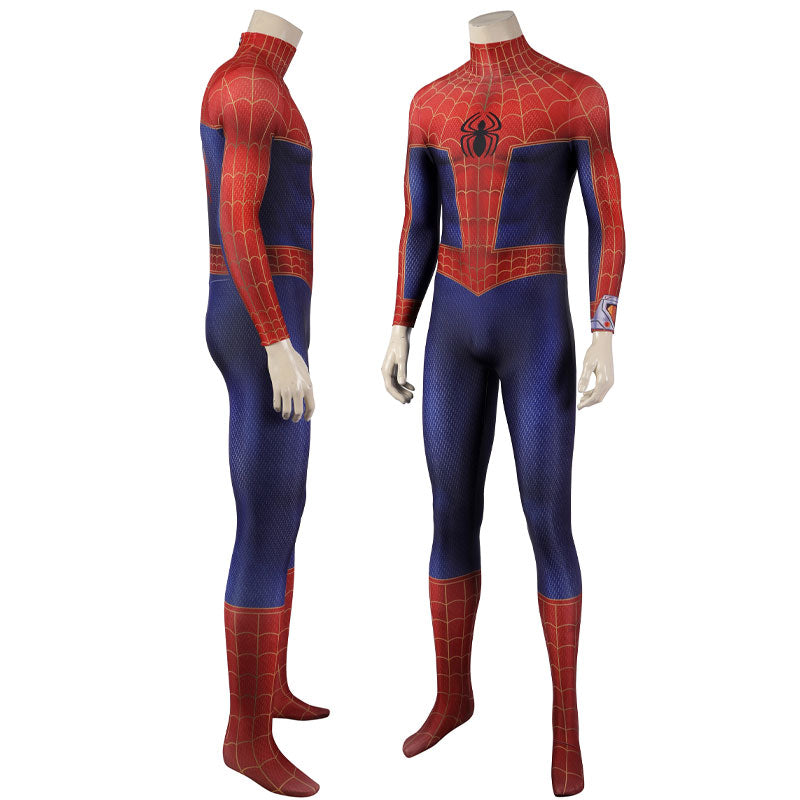 Spider-Man: Across The Spider-Verse Peter Parker Jumpsuit Cosplay Costumes — packaging