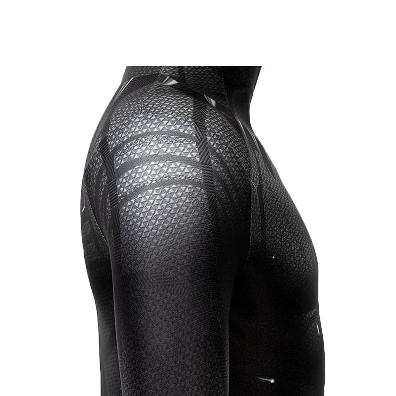 Captain America Civil War Black Panther Children Jumpsuit Cosplay Costume — packaging