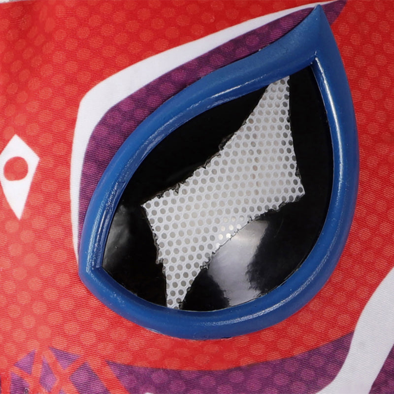 Spider-Man India Pavitr Prabhakar Cosplay Costume — scale reference