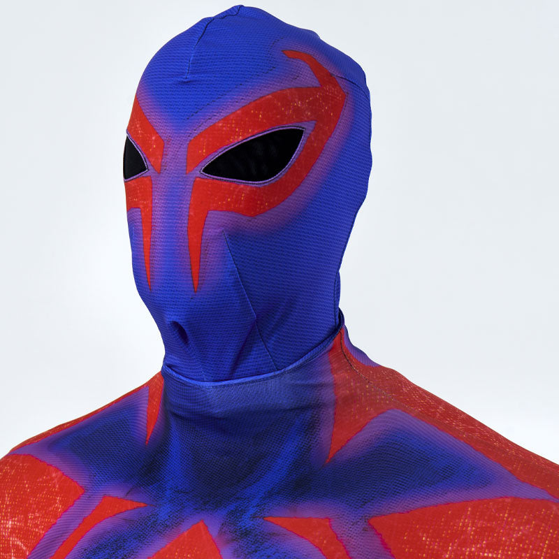 Spider-Verse Spider-Man 2099 Miguel O'Hara Cosplay Costume — scale reference