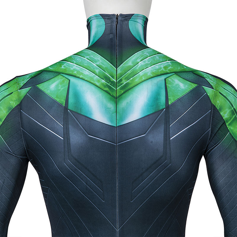 Suicide Squad Green Lantern Jumpsuit Cosplay Costume — scale reference