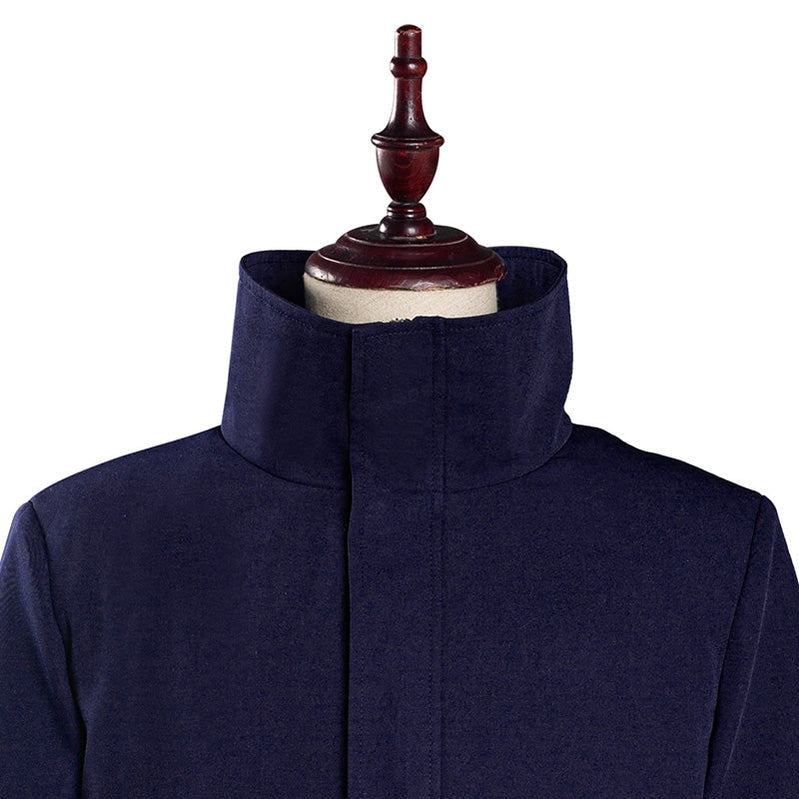 Jujutsu Kaisen Satoru Gojo Cosplay Costume with Blindfold — in use