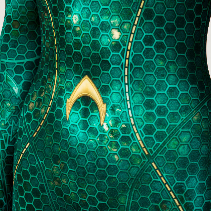 DC Aquaman Mera Jumpsuit Cosplay Costume — packaging
