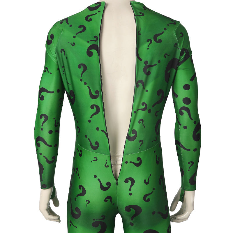 Batman Forever The Riddler Jumpsuit Cosplay Costume — scale reference