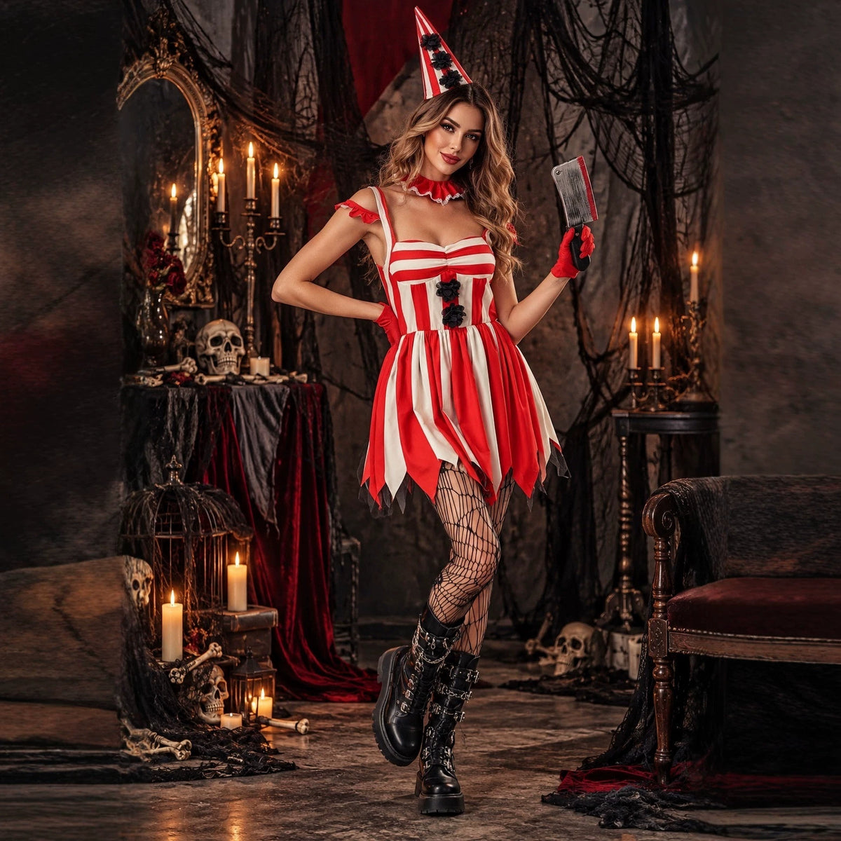 Halloween Costume, Circus Haunted Clown | Magic Stories