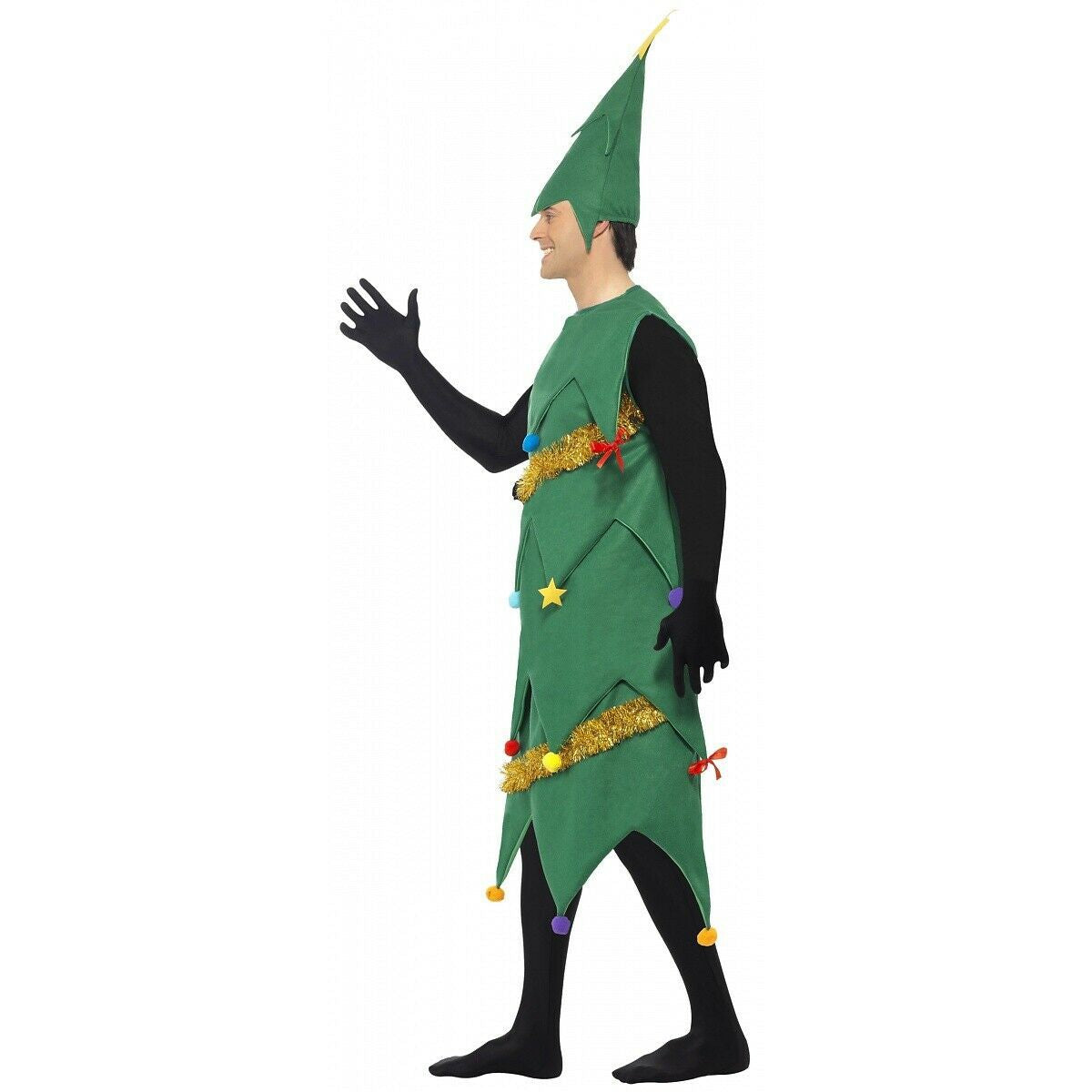Christmas Tree Costume Stage Dressing — side view