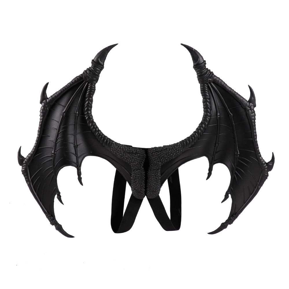 Children Costume Devil Dragon Wings — in use