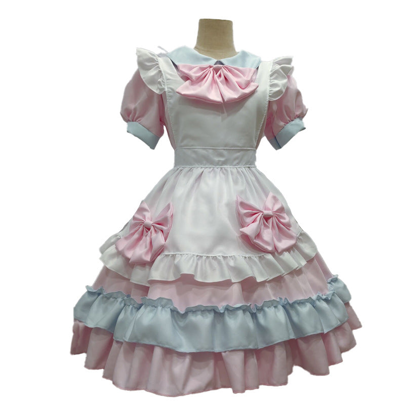 2D Lolita Western-style Dress Lolita Loli One-Piece Outfit Set — scale reference