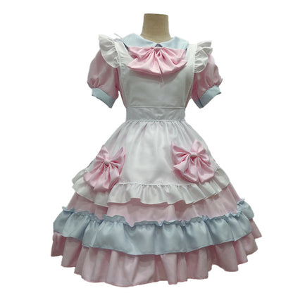 2D Lolita Western-style Dress Lolita Loli One-Piece Outfit Set — scale reference