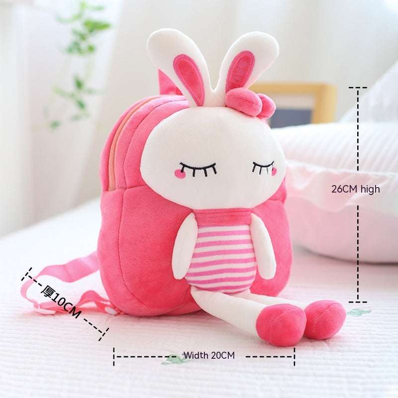 Children's Schoolbag Plush Toy Backpack — detail