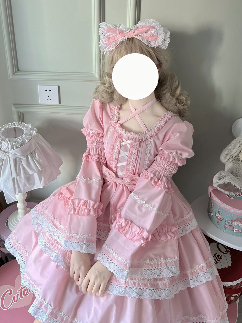 New Lolita Rococo Short Sleeve Detachable | Magic Stories