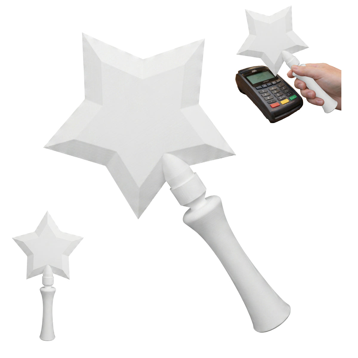 3D Printed Star Wand Contactless Card | Magic Stories