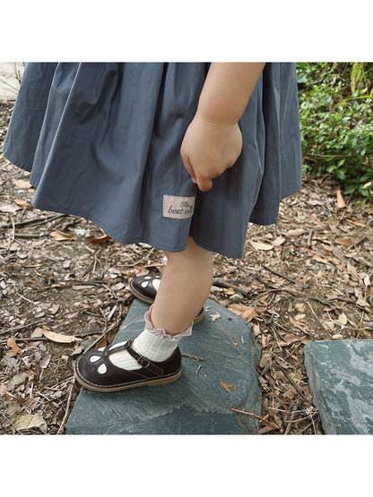 Girls' Temperament Lolita Dress Short Sleeved — detail