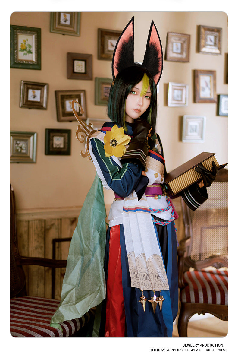 Simulation Plush Sumitinari Animal Ears Headband Comic Show Cosplay Fox Ear And Tail Accessories — detail