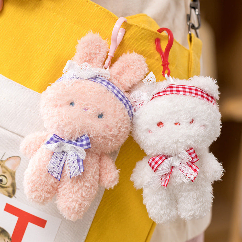 Plush Doll Lolita Bear Bag Charm Keychain | Magic Stories