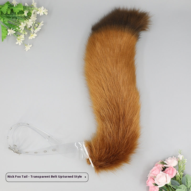 Simulation Animal Ears Hair Accessories Plush Headband — detail