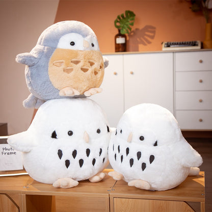 Cute Round Owl Doll Plush Toy Gift | Magic Stories