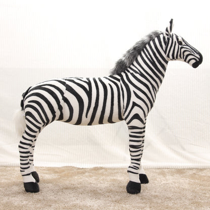 Simulation station version of zebra plush | Magic Stories