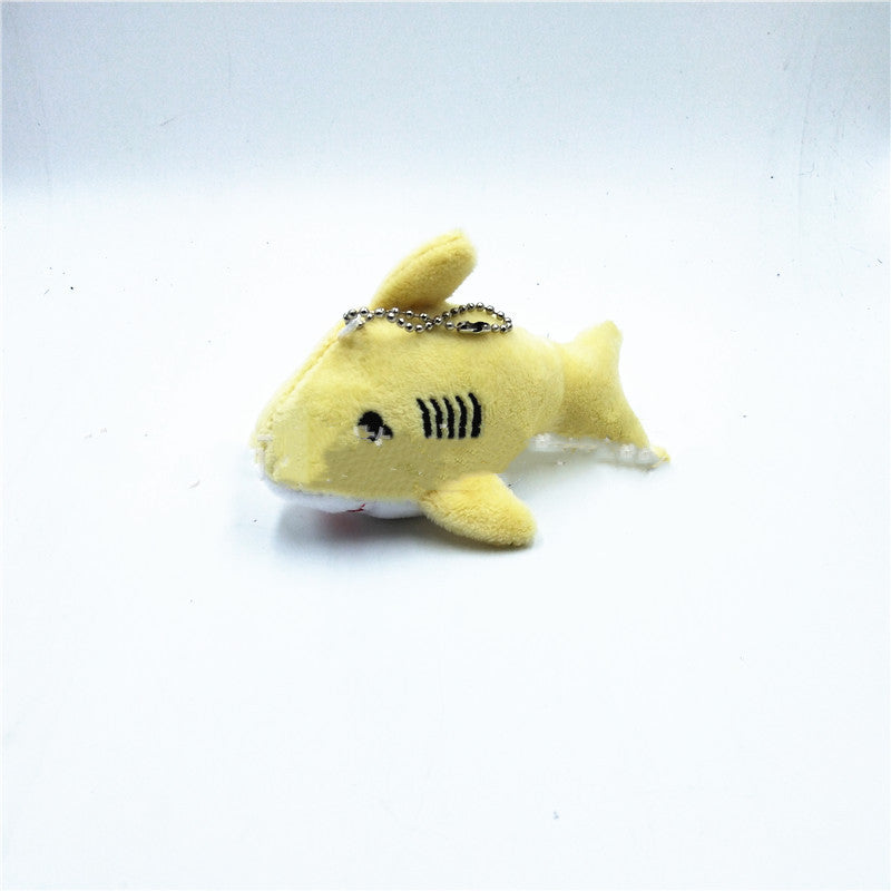 Shark doll hammerhead shark plush toy — back view