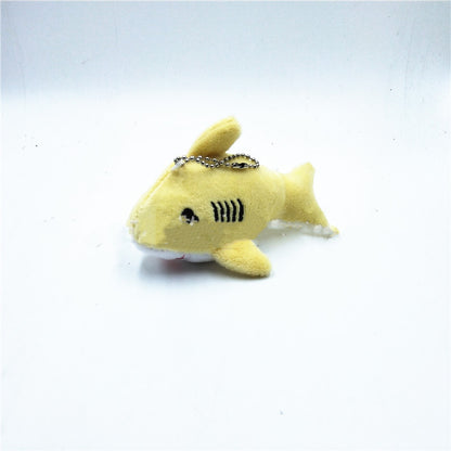 Shark doll hammerhead shark plush toy — back view