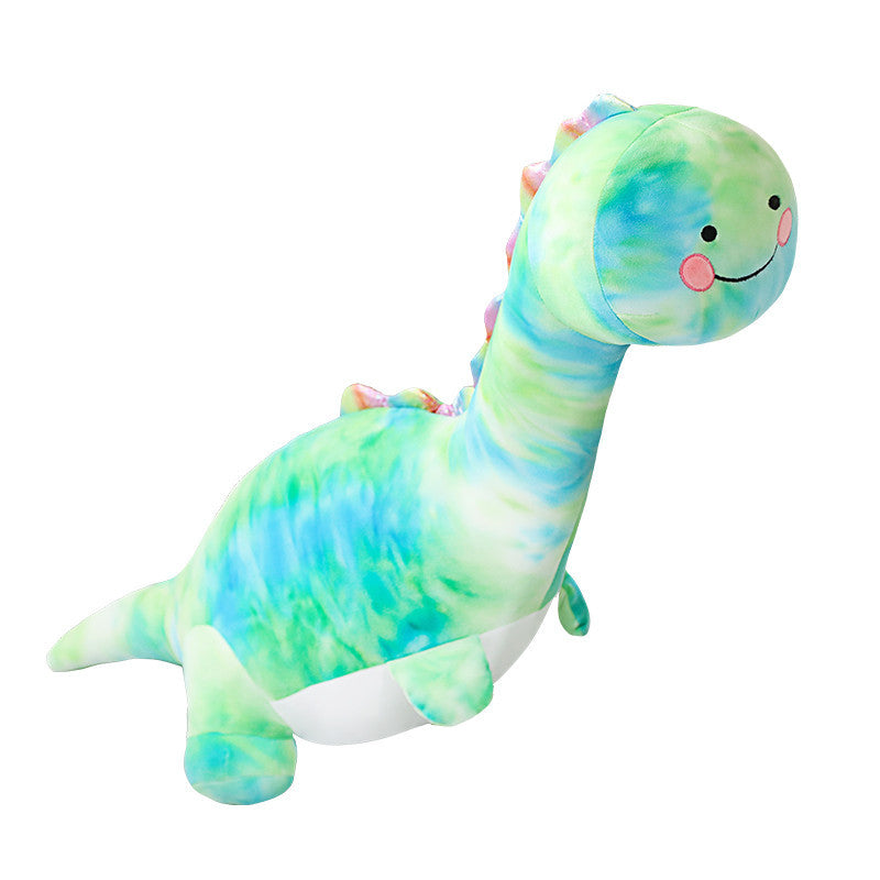 Cute dinosaur plush toy — Green or Pink, 100–130 cm — detail