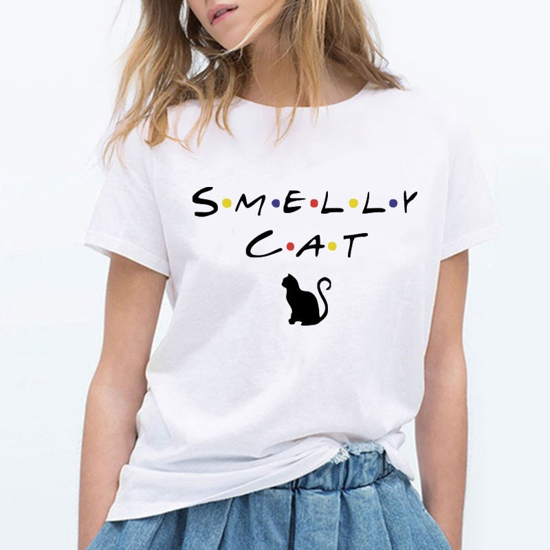 Fashion letter Harajuku women's T-shirt — packaging