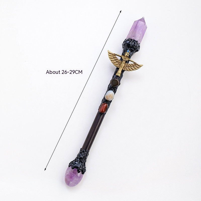 Natural Crystal Magic Wand Halloween | Magic Stories