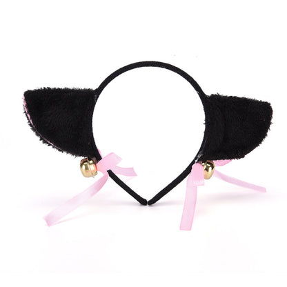 Plush cat ears headband Bells anime show | Magic Stories