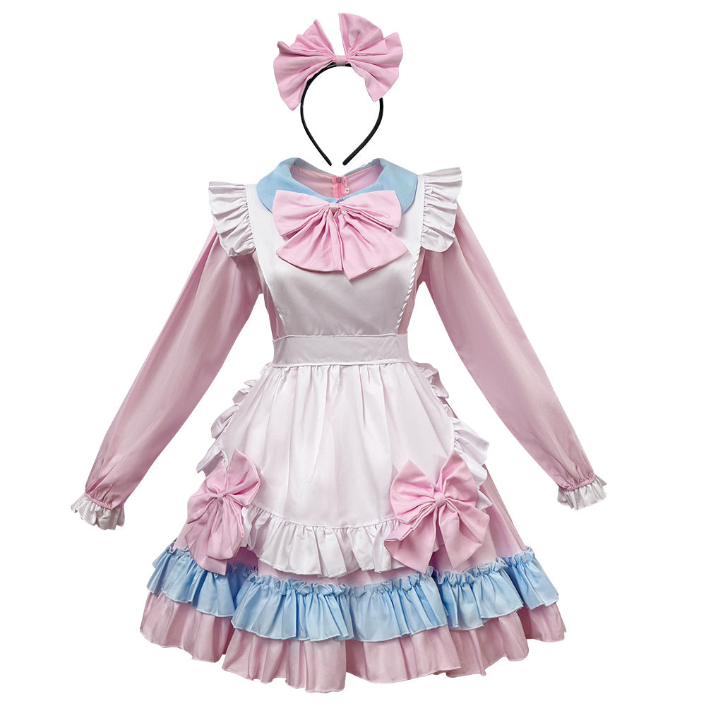 Maid Outfit Cute Girl Cafe — detail