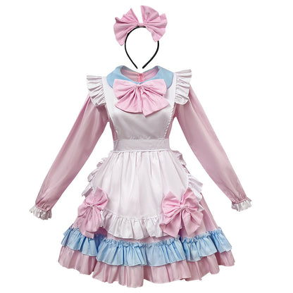Maid Outfit Cute Girl Cafe — detail