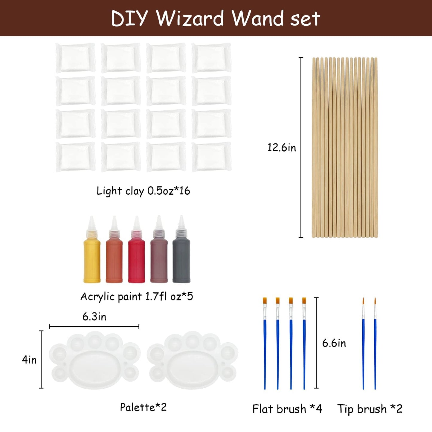 Magic Wand Making Kit | Craft Set for Kids&Adult | Make Your Own Wands