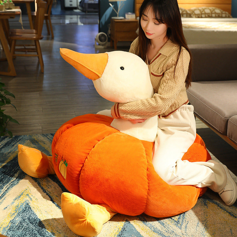 Pumpkin Duck Plush Doll Creative Funny | Magic Stories