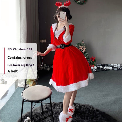 Christmas Uniform Suit Bunny Cos Costume | Magic Stories
