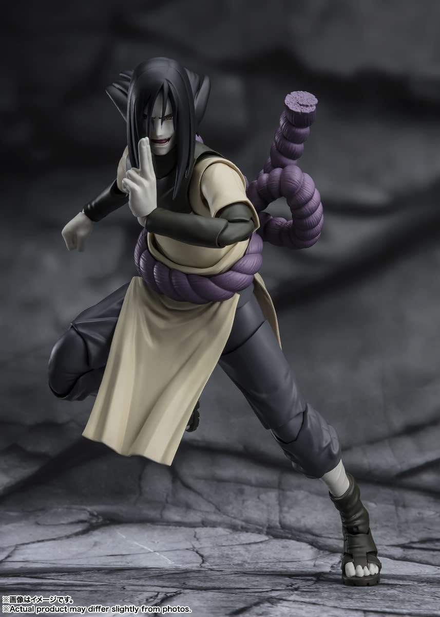 Orochimaru Seeker of Immortality S.H.Figuarts Figure — side view