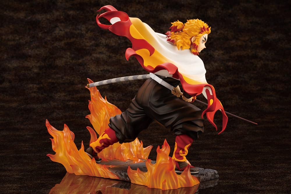 Demon Slayer Artfx J Kyojuro Rengoku — side view