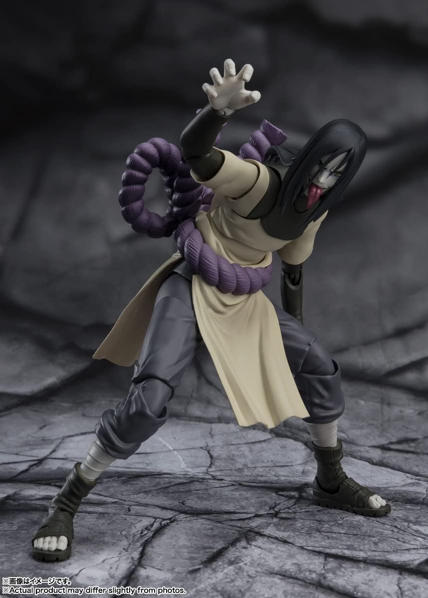 Orochimaru Seeker of Immortality S.H.Figuarts Figure — scale reference
