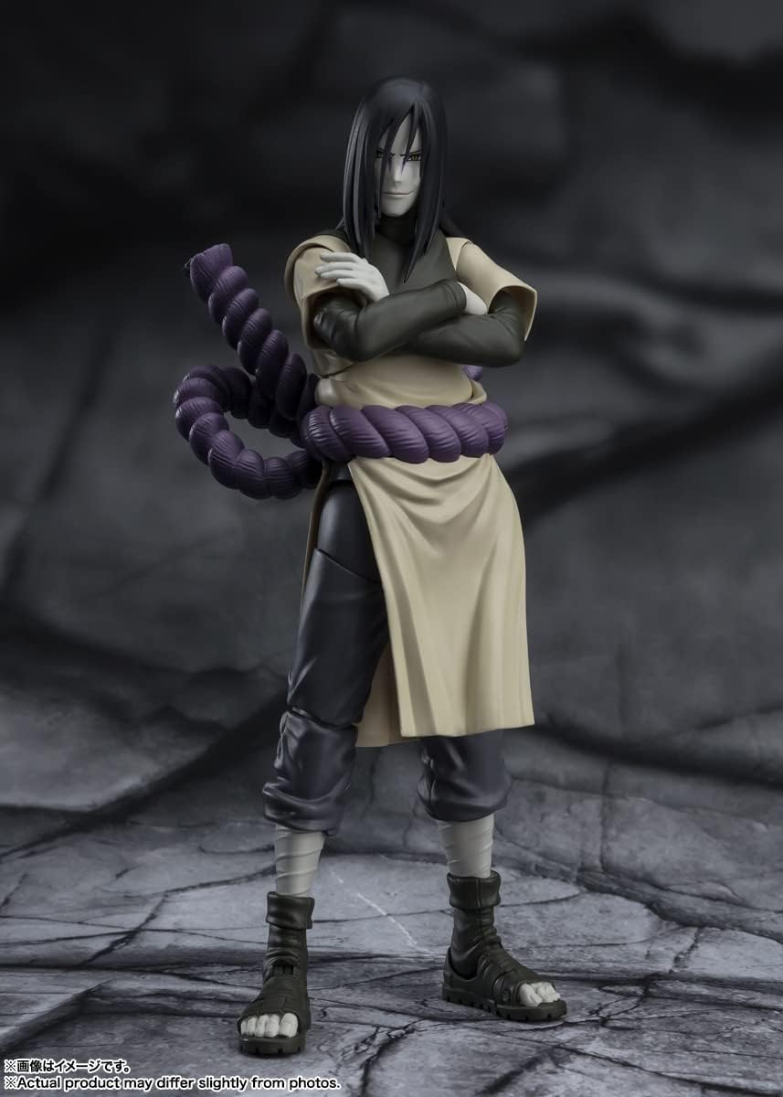 Orochimaru Seeker of Immortality S.H.Figuarts Figure — back view