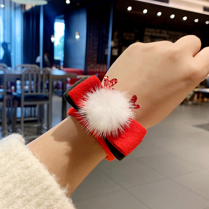 Christmas Plush Elk Christmas Bracelet | Magic Stories