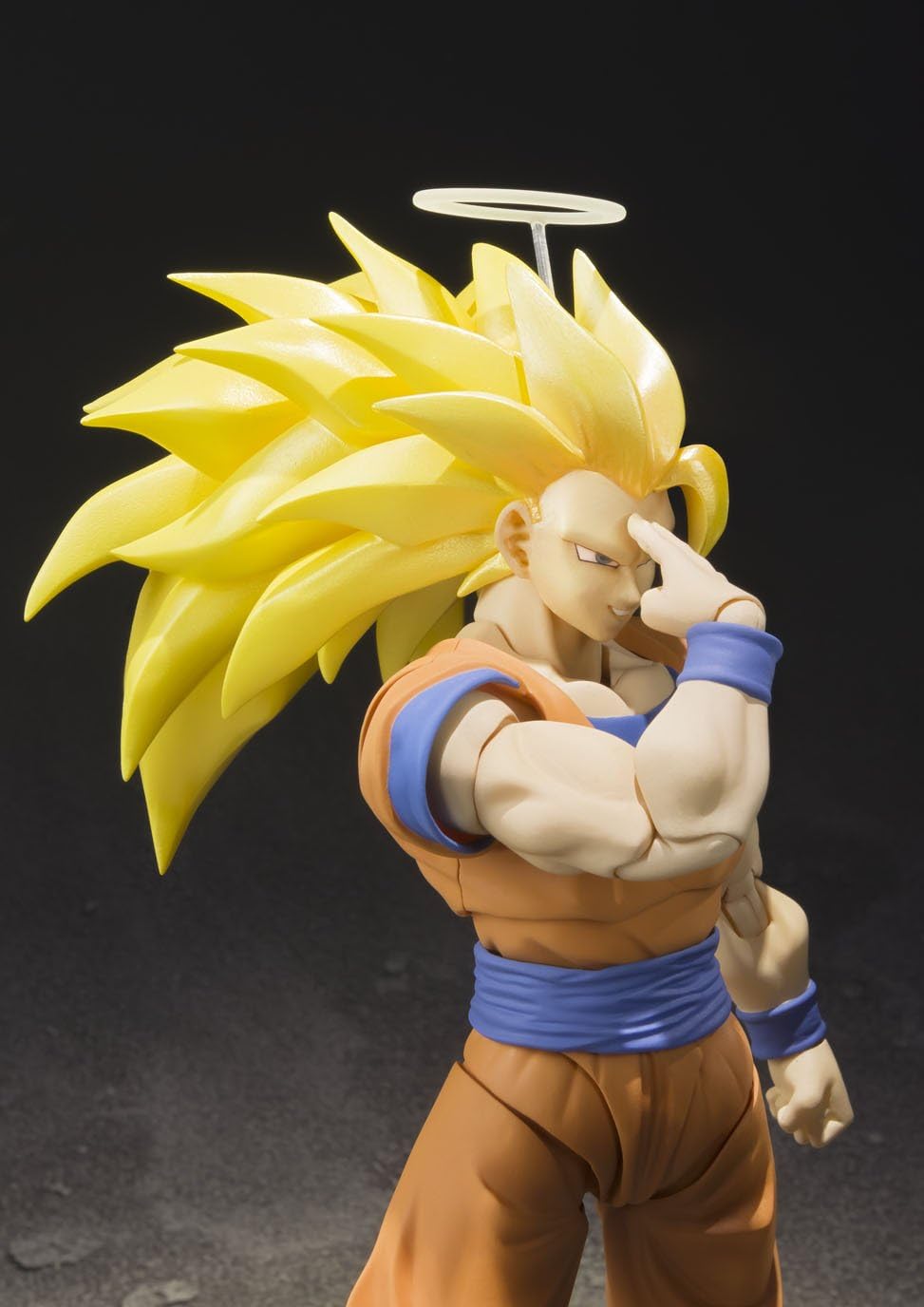 Dragon Ball Z S.H.Figuarts Super Saiyan 3 Goku (Reissue) — back view