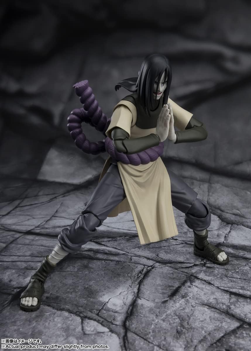 Orochimaru Seeker of Immortality S.H.Figuarts Figure — in use