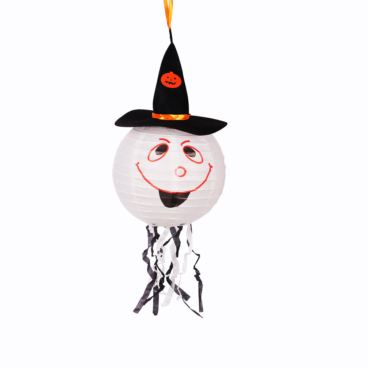 Prop with beard pumpkin lantern