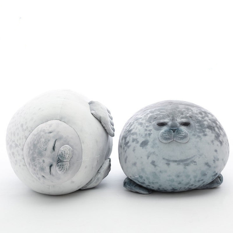 Plush Seal Cushion — detail