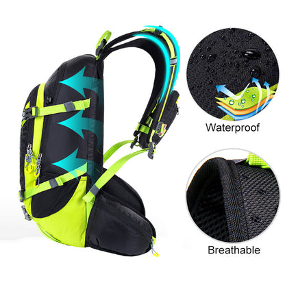 Cycling backpack backpack waterproof backpack — in use