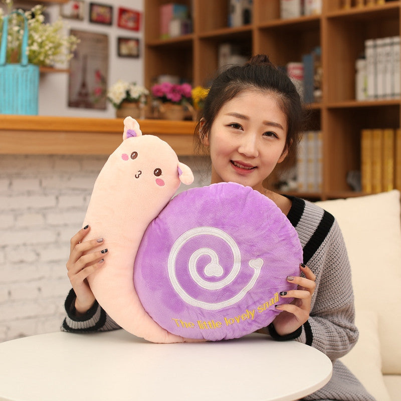 Plush Toy Large Snail Doll Pillow | Magic Stories