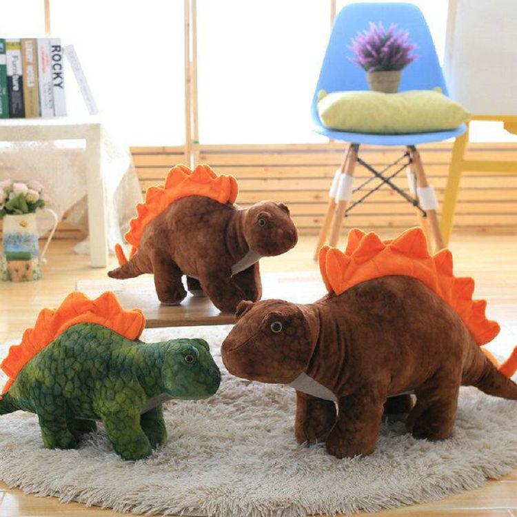 Jurassic Tyrannosaurus Rex Dinosaur plush — back view