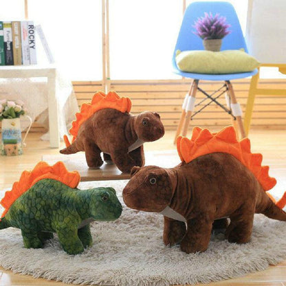 Jurassic Tyrannosaurus Rex Dinosaur plush — back view