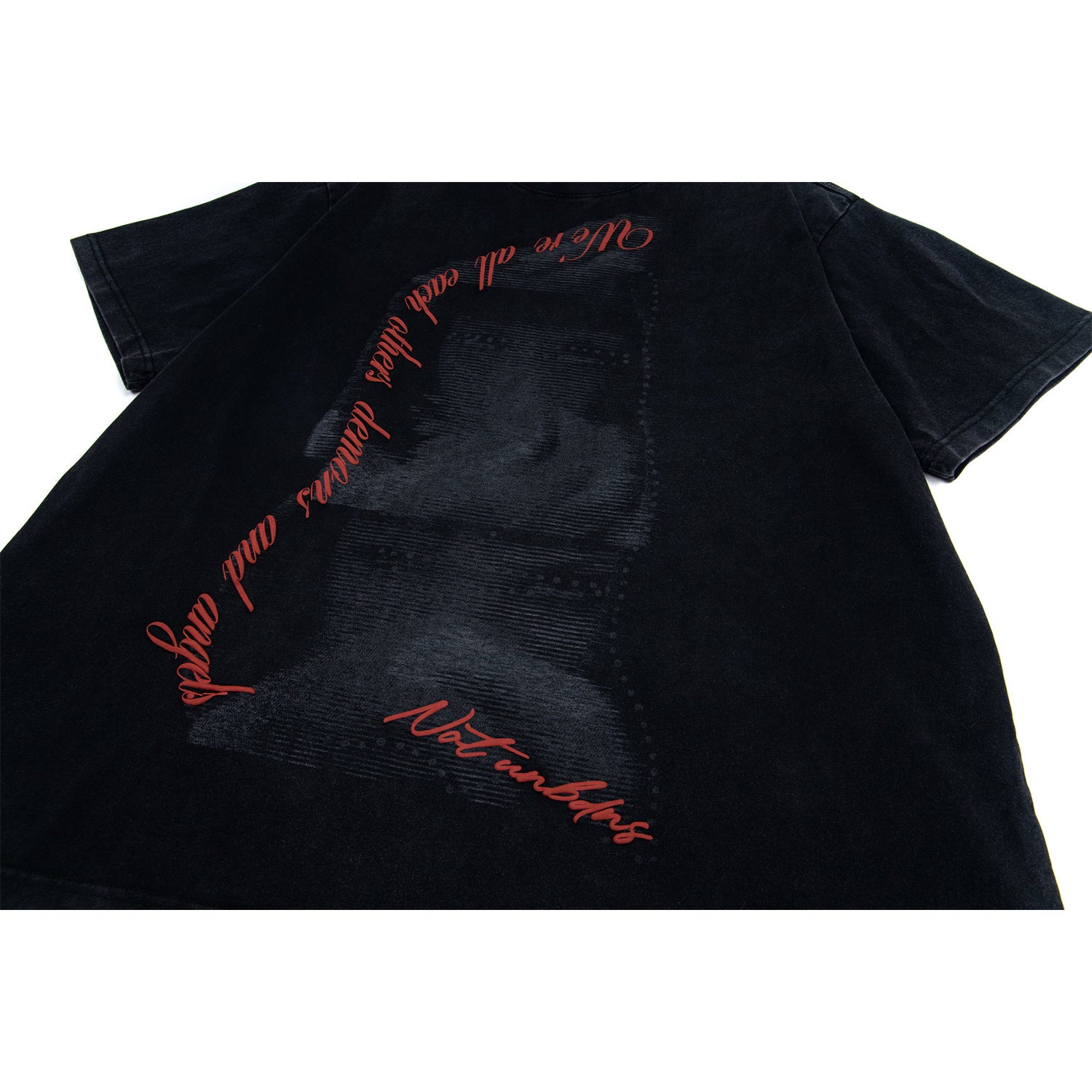 Men's Anime High-end Loose Short-sleeve T-shirt — packaging