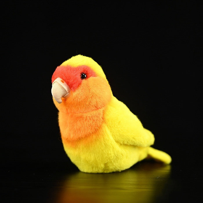 Yellow Peach Peony Parrot Doll Simulation | Magic Stories