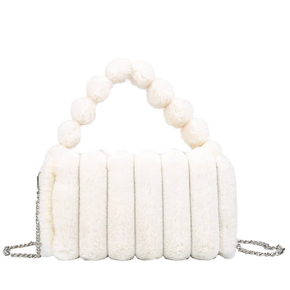 Stylish Pumpkin Plush Shoulder Bag | Magic Stories